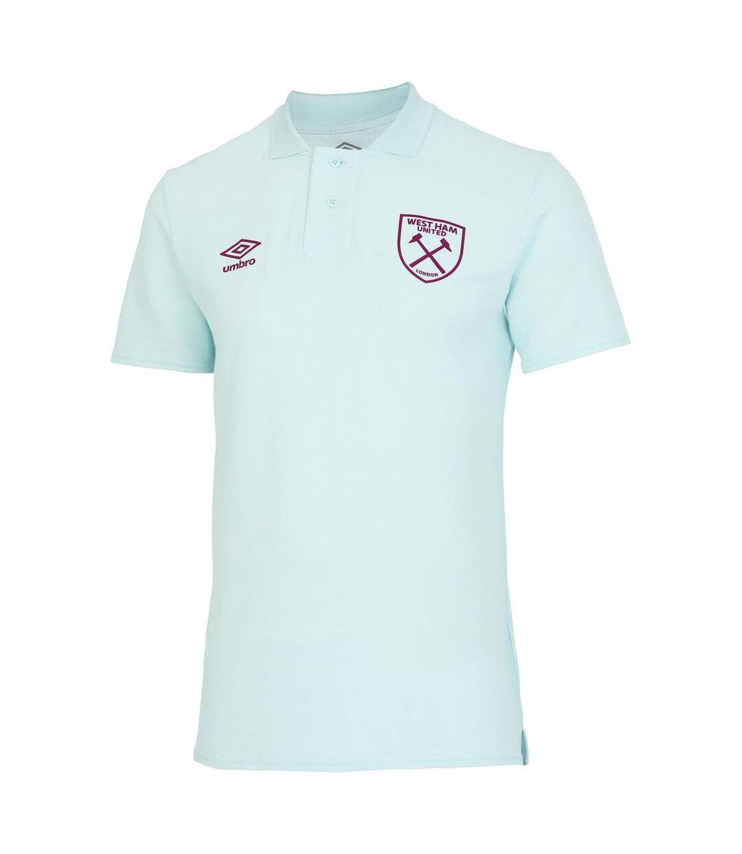 West Ham United FC - Polo 22/23 - Homme (Rouge prune) - UTUO593-3