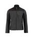 Mens On Site Fleece Jacket Black Grey Dunlop-2
