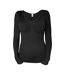 Ladies Cotton Thermal Underwear Long Sleeve Top-1