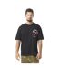 T-shirt homme col rond relax fit avec print en coton Service Black Vondutch