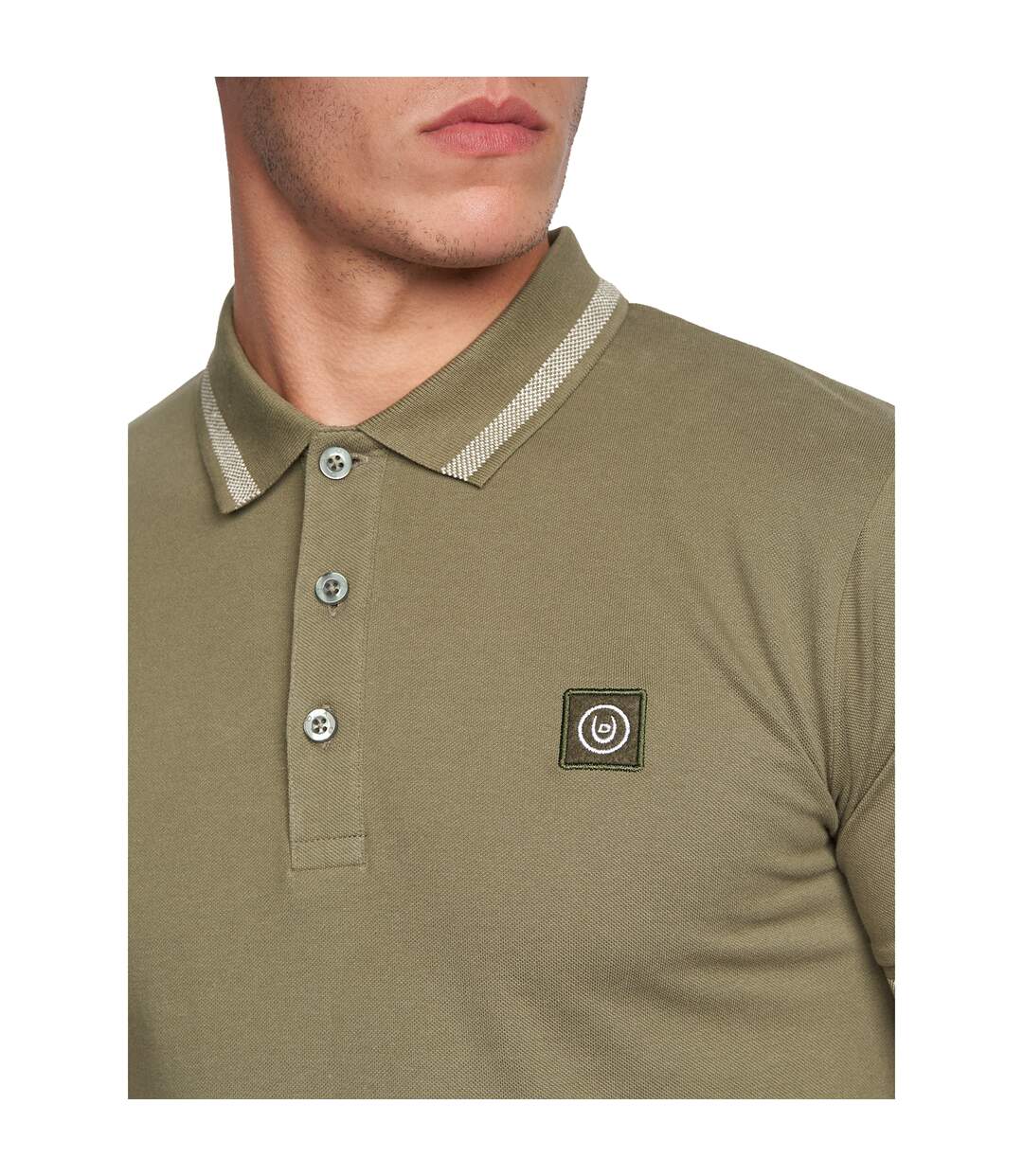 Polo feltar homme vert sombre Duck and Cover-4