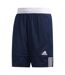Short De Basket Motif/style Logo Homme Bleu Marine Blanc Adidas-1