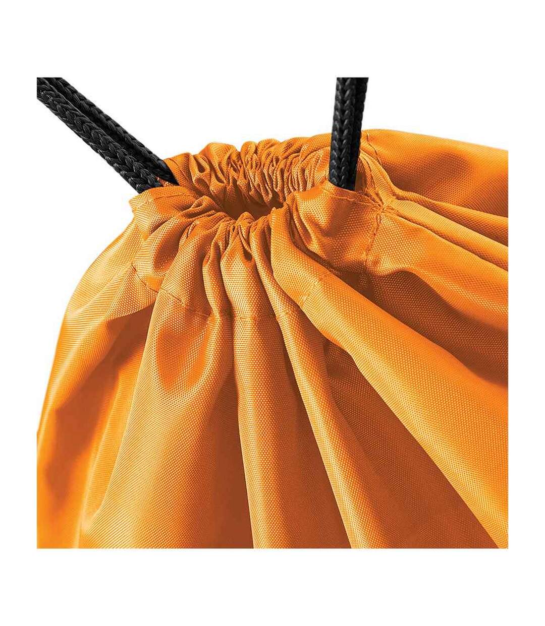 Budget Drawstring Bag One Size Orange Bagbase-2