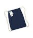 Earthaware Organic Gymsac One Size French Navy Westford Mill-1