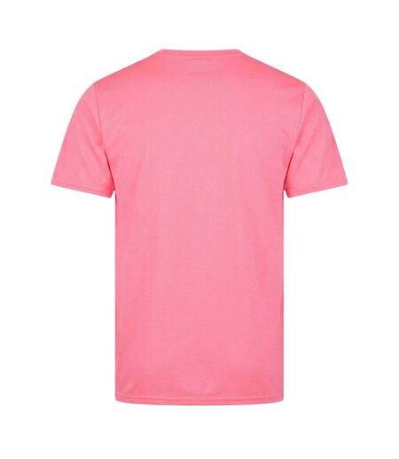 T-shirt Motif/style Uni Homme Rose Fluo New Balance
