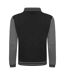 Blouson D'université Homme Noir Vif Charbon Chiné Awdis-2