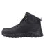 Mens Inductor Leather Mid Cut Mesh Safety Boots Black Caterpillar-3