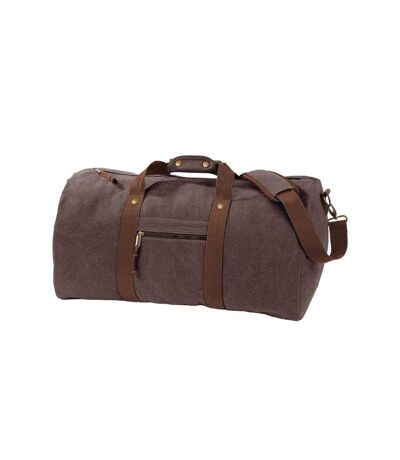 Sac de sport taille unique vieux marron Quadra