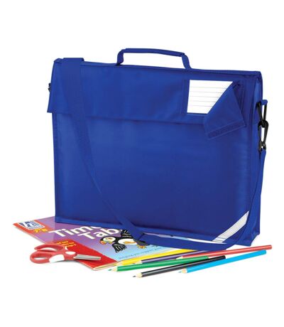 Quadra Junior Book Bag With Strap (Bright Royal) (One Size) - UTBC754