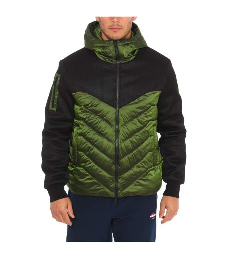 Padded jacket with hood AMF21275 man