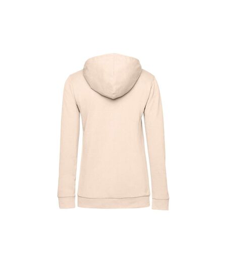 B&c Womens/ladies Sweat À Capuche Rose Pâle BANDC