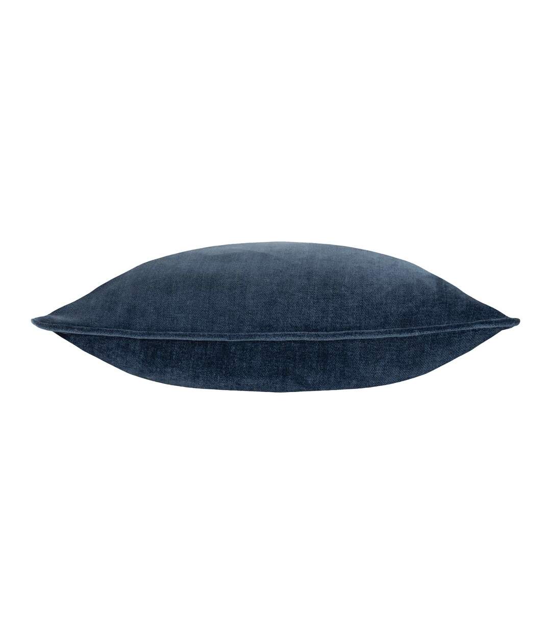 Heavy chenille reversible cushion cover 50cm x 50cm navy Yard