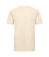 Russell Mens Organic Short-Sleeved T-Shirt (Natural)