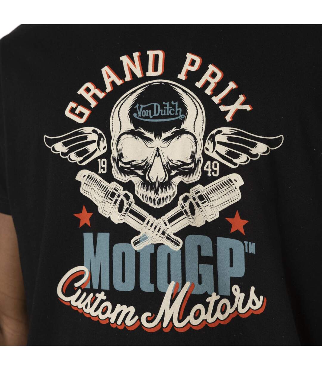 T-shirt homme col rond Moto GP x Von Dutch Vondutch