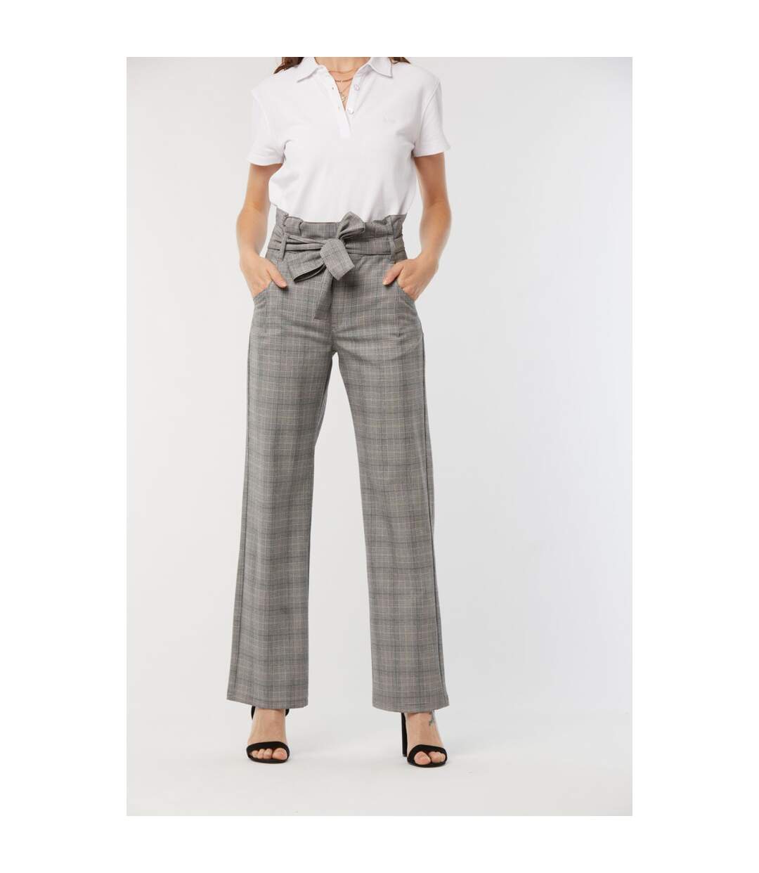 Pantalon polyester flair GINA