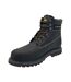 Mens Nevada Leather Steel Toe Cap Safety Boots Brown Dunlop-4