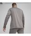 Mens Teamfinal Quarter Zip Training Fleece Top Iron Silver Puma-4