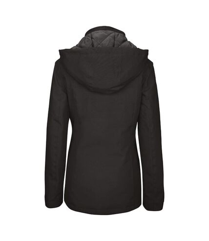 Kariban Womens/Ladies Parka Jacket (Black) - UTRW6082