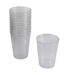 Lot de 20 Verres en Plastique Réutilisable Paillettes 20cl Argent-1