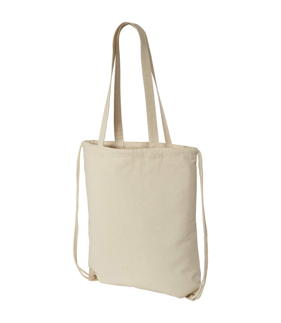 Bullet Eliza Cotton Drawstring Bag (Natural) (38 x 42 cm) - UTPF1462-1