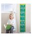 Alphabet height chart one size green Wallpops