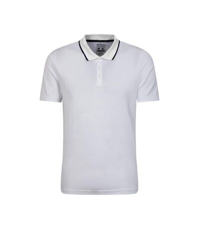 Mountain Warehouse Mens Tournament IsoCool Polo Shirt (White) - UTMW3022