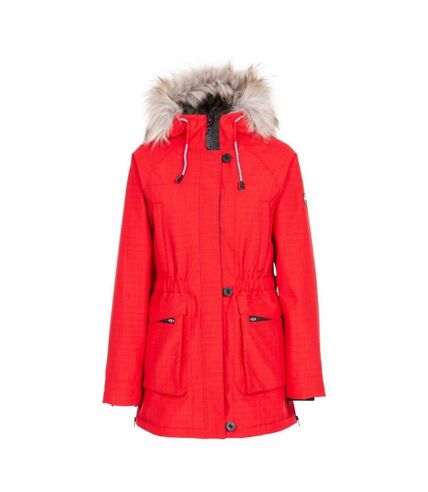 Trespass Womens/Ladies Caption Waterproof Parka (Red) - UTTP5228