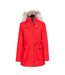 Trespass Womens/Ladies Caption Waterproof Parka (Red)