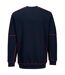 Portwest Mens Essential Two Tone Sweatshirt (Navy/Red) - UTPW329