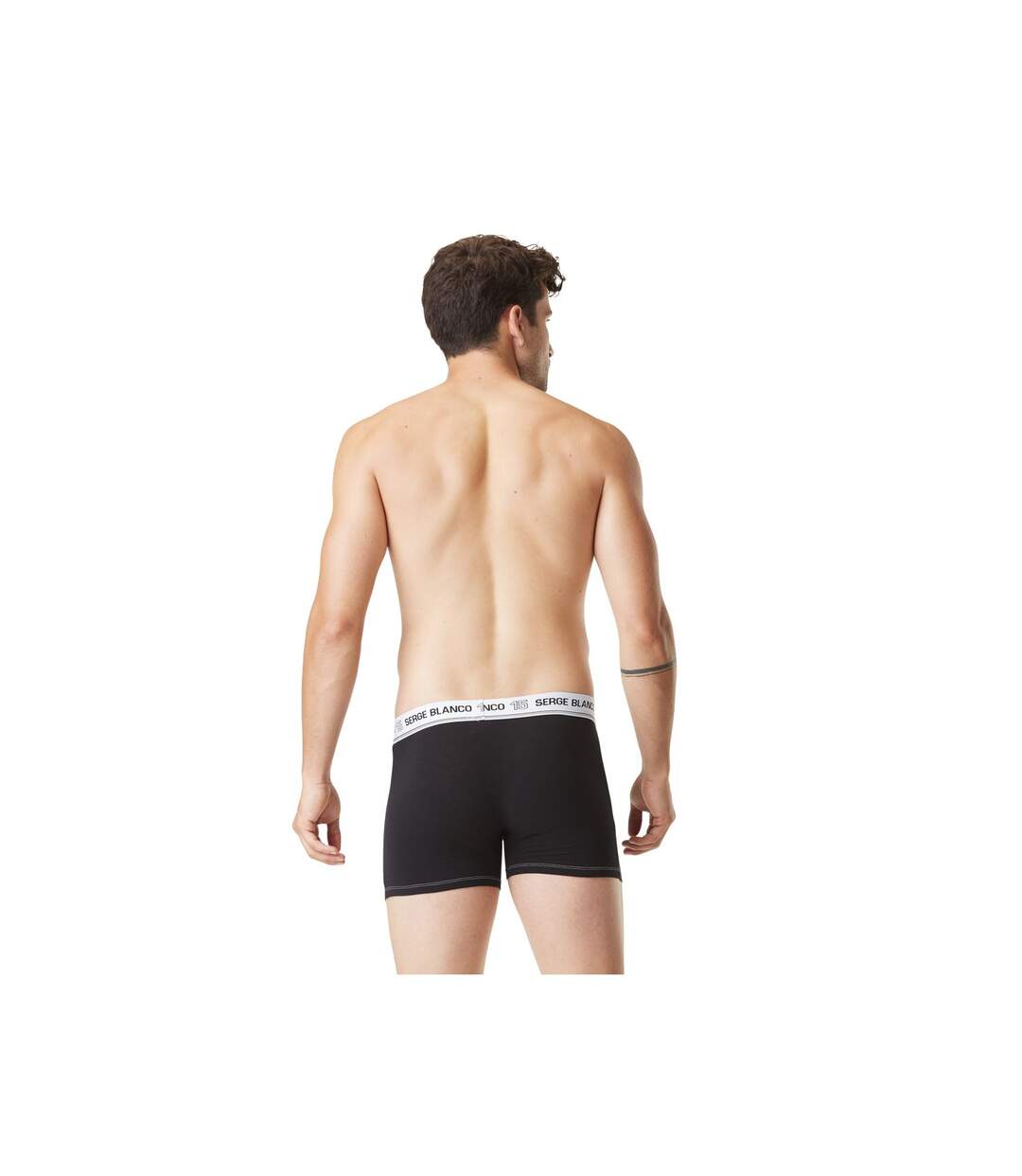 Lot de 5 boxers homme en coton Class Serge Blanco