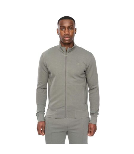 Mens hannings full zip top olive Duck and Cover