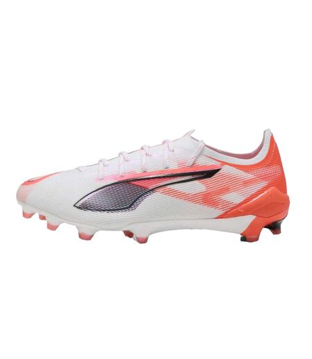 Mens Ultra 5 Ultimate Firm Ground Football Boots White Red Puma