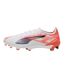 Mens Ultra 5 Ultimate Firm Ground Football Boots White Red Puma-2