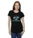 Disney T-shirt en coton Femmes/Ladies Lilo & Stitch Lunettes de Stitchmas (Noir) - UTBI26103-2