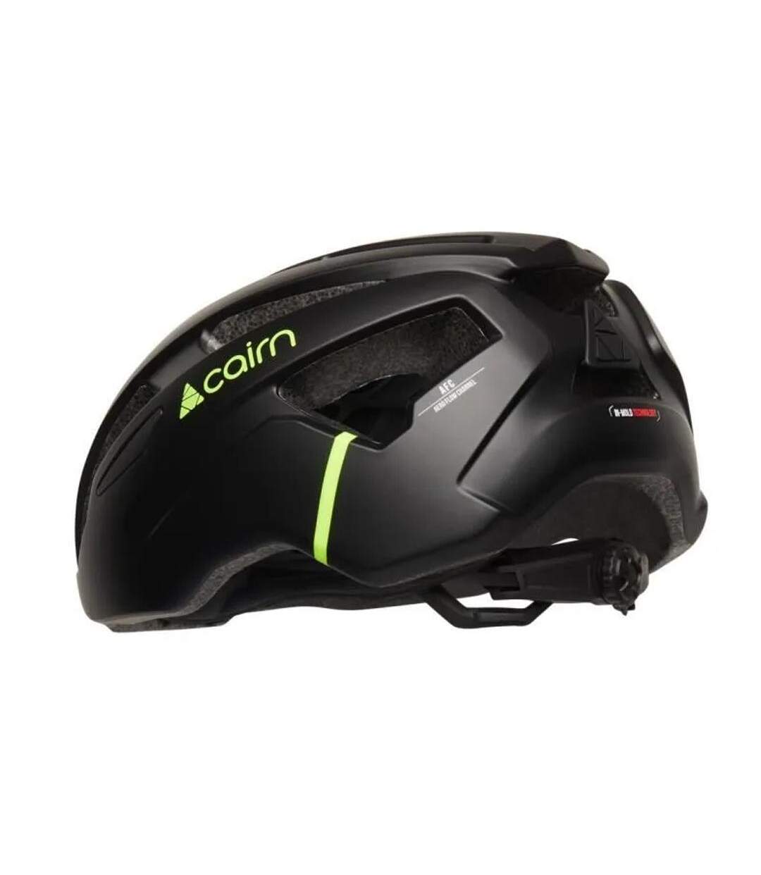 Casque de vélo adulte noir/jaune cairn prism ii - l-2