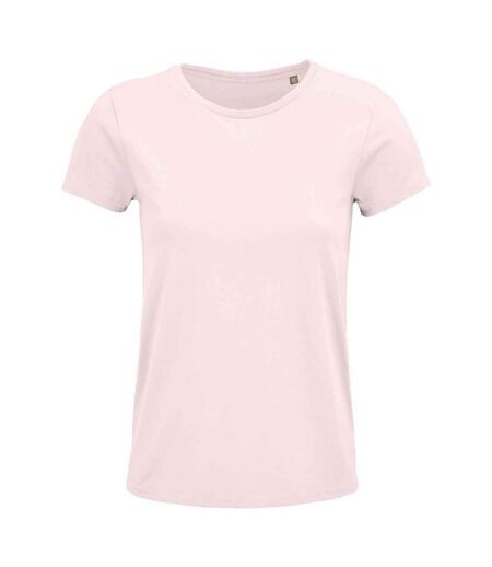 SOLS Womens/Ladies Crusader Organic T-Shirt (Pale Pink)