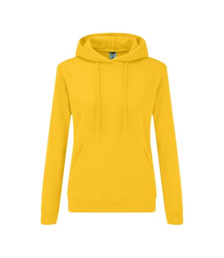 Fruit of the Loom Classic Lady Fit Hooded Sweatshirt (Sunflower)