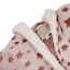 Womens/ladies stars hooded robe pink/white Light And Shade-3