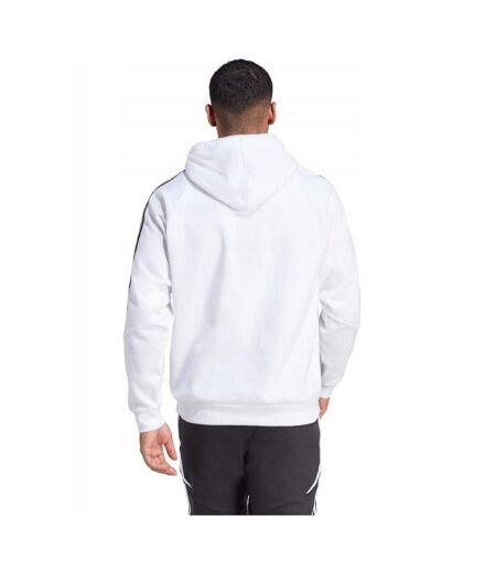 Sweat À Capuche Tiro Homme Blanc Adidas