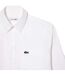 Womens/ladies pocket oversized shirt white Lacoste-2