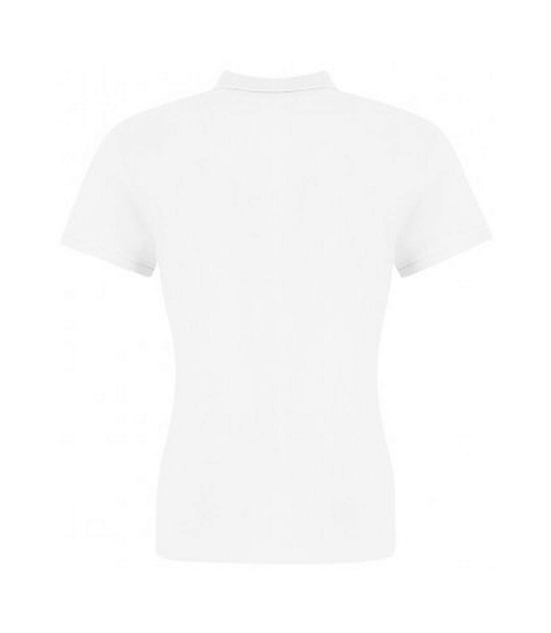 Polo piqu femme blanc Awdis-2