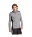 Haut De Survêtement Manches Longues Motif/style Logo Homme Gris Adidas-4