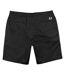 Short Motif Logo Homme Noir Fred Perry-2
