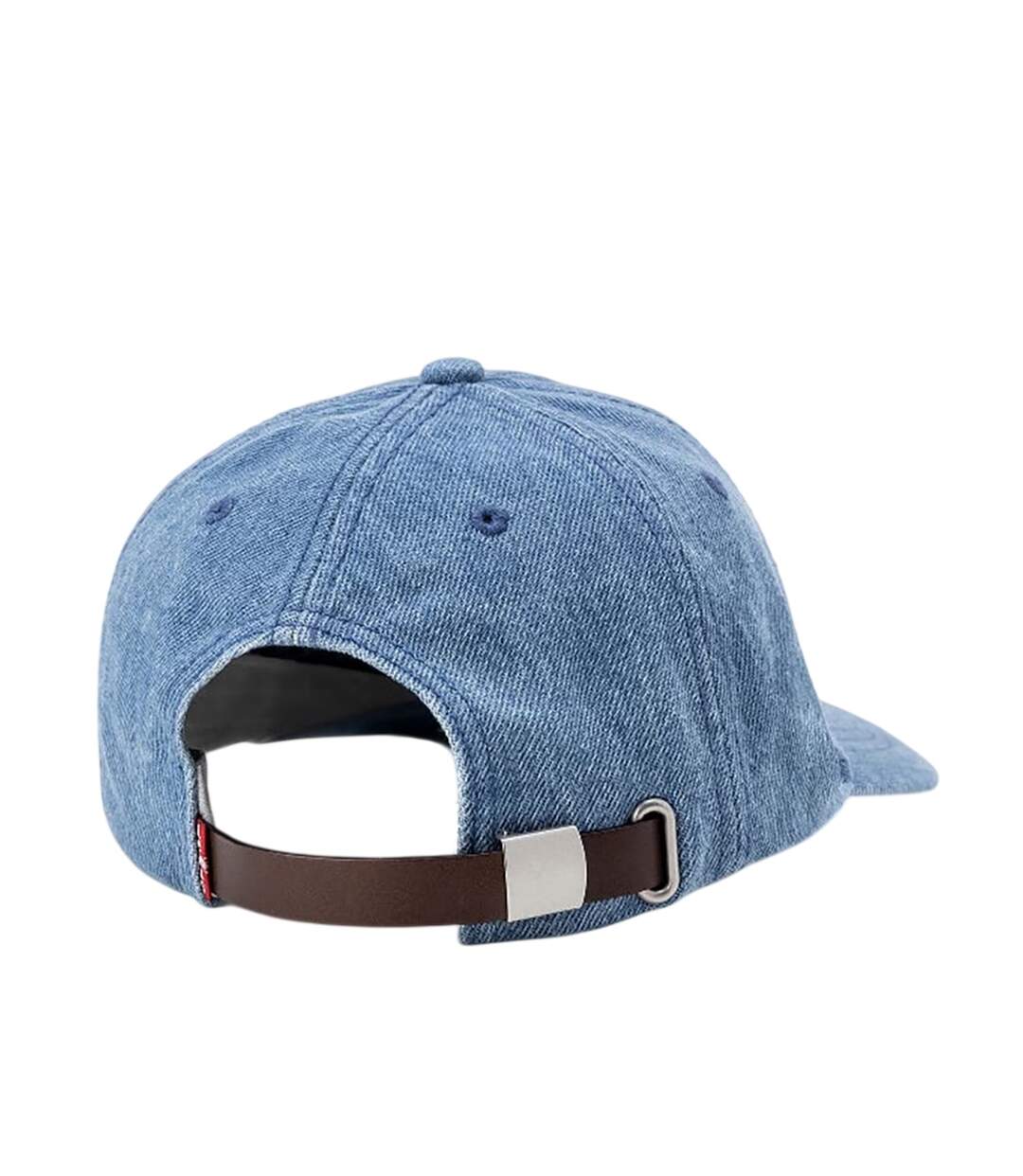Unisex Adult Retro Denim Dad Hat Indigo Blue Marl Levis-2