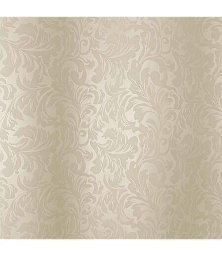 Rideau occultant frappé arabesque - 140 x 240 cm - Ivoire