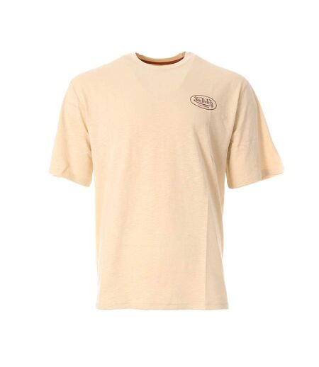 T-shirt beige homme von dutch tee slub vd relax - l