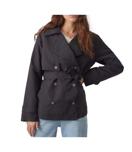 Trench Noir Femme Vero Moda Pernillemie - S