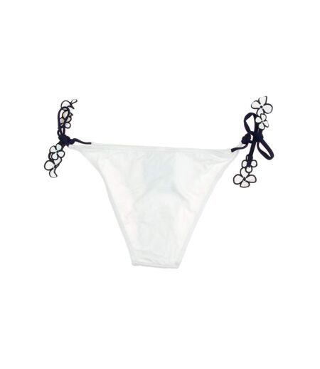 Bas de Bikini Blanc/Bleu Femme Nana Cara Julia - 40