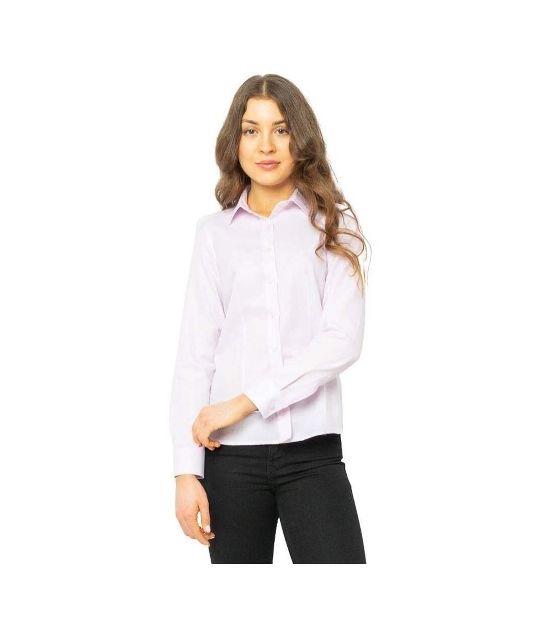 Chemisier Anita Femme Rose Pâle Di Selentino-2