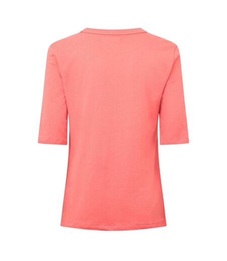 T-shirt Motif/style Logo Trek Femme Rouge Clair Columbia